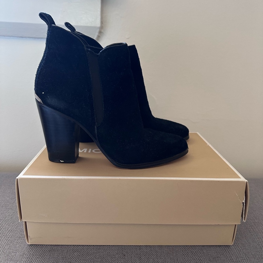 Michael Kors Black Heeled Boots